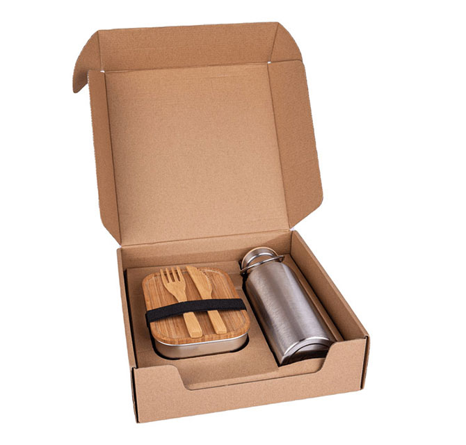 CHAVES - Hans Larsen Set of Lunch Box and Vacuum Bottle