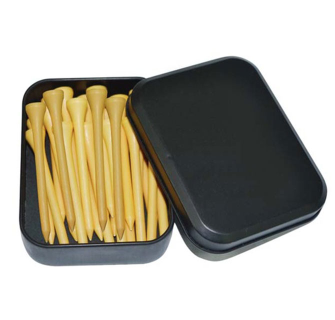 KRANJI - Set of 30 Golf Tees in a Tin Box