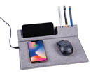 VANI - 10W Wireless Mouse Pad & Desk Organizer