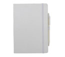 ABULA - eco-neutralÂ® A5 Hard Cover Notebook & Pen Set - Corn Paper