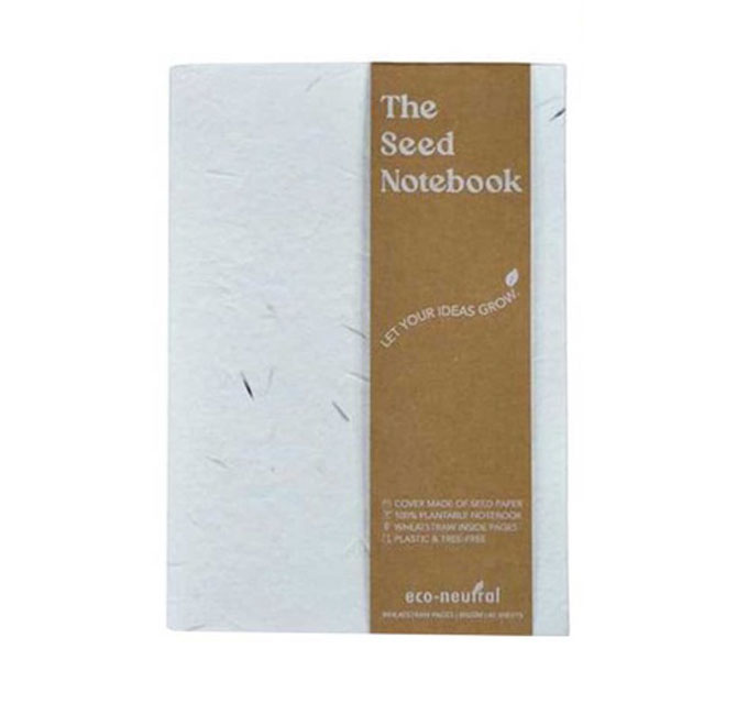 ATRI - eco-neutralÂ® A5 Soft Cover Handmade Seed Paper Notebook