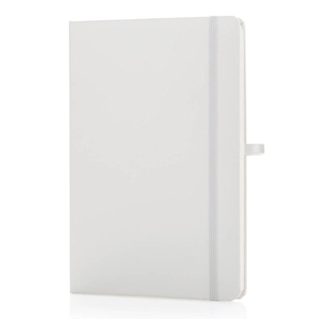 BUKH - SANTHOME A5 Hardcover Ruled Notebook White
