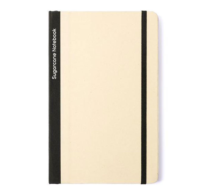 BUREN - eco-neutral Sugarcane Paper A5 Notebook - Black