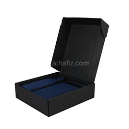 Lauta - Giftology Set Of Stainless Bottle, Notebook And Pen - Blue