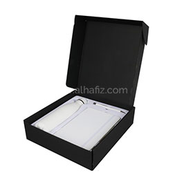 Lauta - Giftology Set Of Stainless Bottle, Notebook And Pen - White