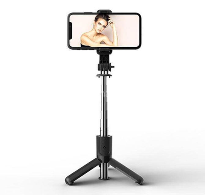 TREVISO - memoriiÂ® 3-in-1 Mobile Tripod with Bluetooth Selfie Stick and Camera Shutter
