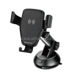 Skross Car Phone Holder & Wireless Charger - Black