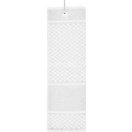 Maraba - Sports Hand Towel With Carabiner - White