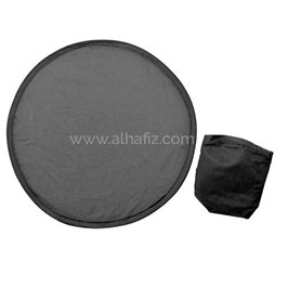 Senovo - Rpet Foldable Frisbee - Black