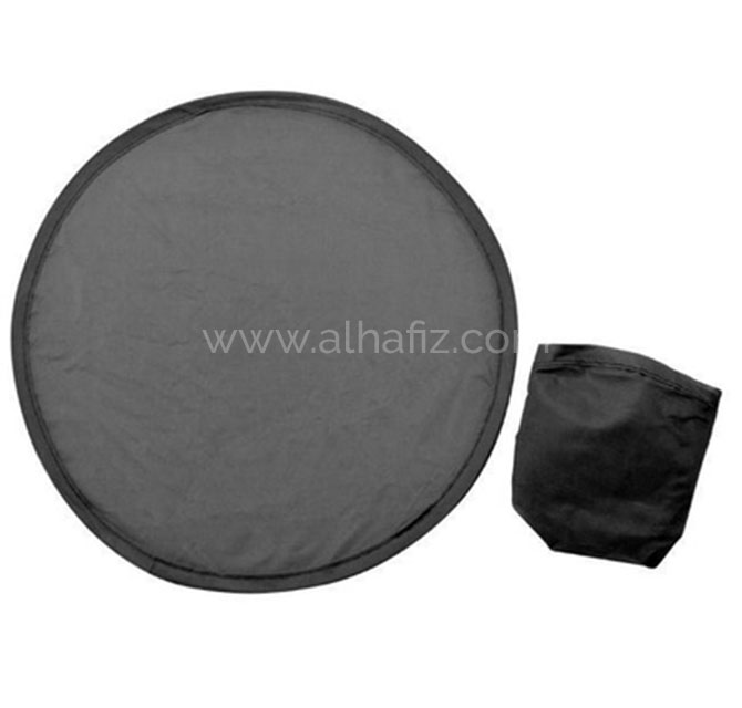 SENOVO - RPET Foldable Frisbee - Black