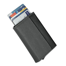 Torino - Santhome Rfid Sliding Card Holder - Dark Grey
