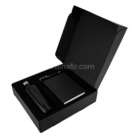 Argaki - Santhome Gift Set- Ss Bottle, Notebook And Pen