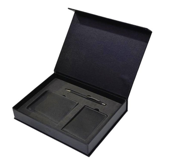 KLEVE - Set of Wallet, Card Holder and Metal Pen