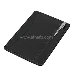 Louvre Genuine Leather Cardholder