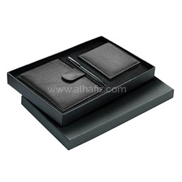Santhome Akranes Genuine Leather Gift Set In Gift Box