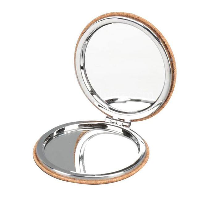 CROSA - eco-neutral Cork Pocket Mirror