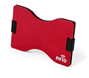 Card Holder With RFID Blocking Technology - Red