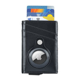 Tromsi - SanthomeÂ® Pu Card Holder With Santhome Tag Pocket - Black