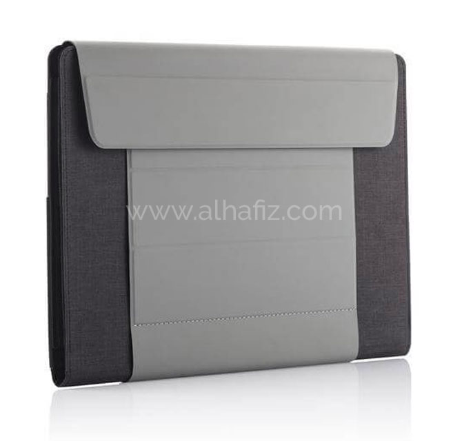 FULDA - CHANGE Collection RPET Laptop Case & Workstation - Grey
