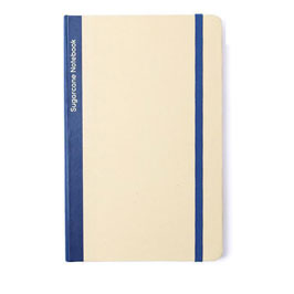 Buren - Eco-neutral Sugarcane Paper A5 Notebook - Navy Blue