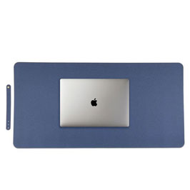 Zile - Change Zero Recycled Pu Desk Pad - Navy Blue