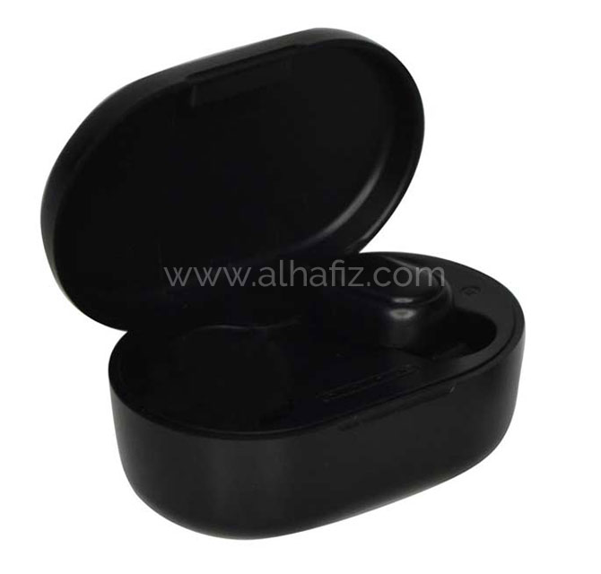 ALAVUS - RCS standard recycled plastic TWS Wireless Earbuds - Black