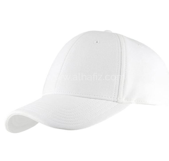 TITAN - Santhome Recycled 6 Panel Adjustable Cap - White