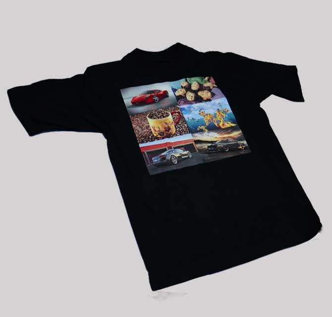T-Shirt Black - Direct Printing 