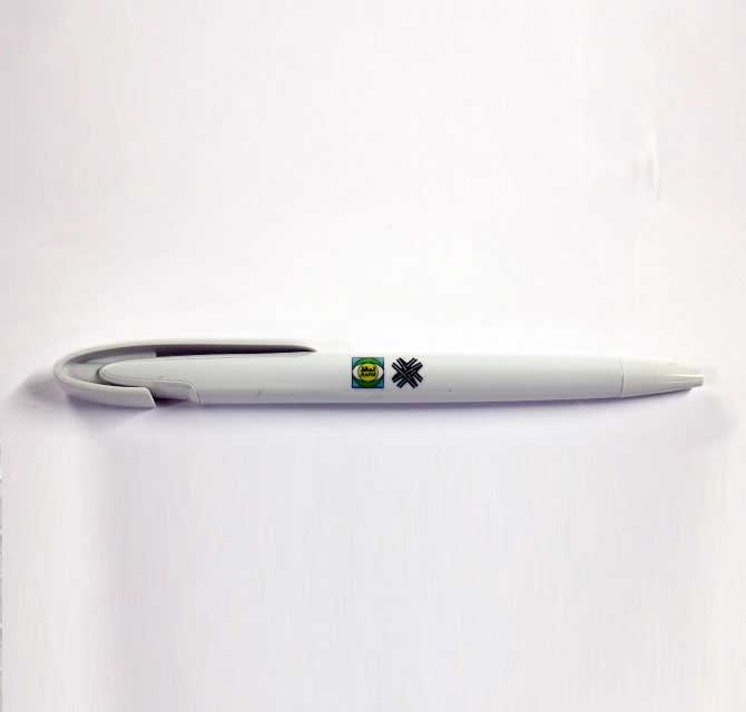 Plastic Pen White - KASA