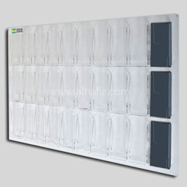 Clear Wall Mount Brochure Holder