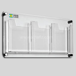 Acrylic Wall Mounted Brochure 