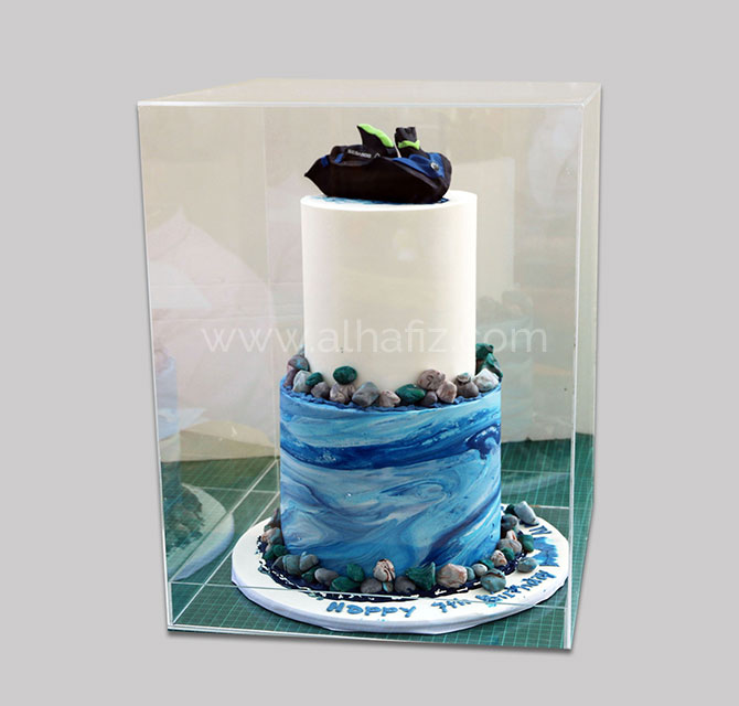 Birthday Cake Acrylic Box 