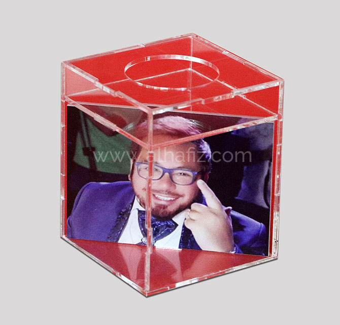 Acrylic Photo Printed Box 