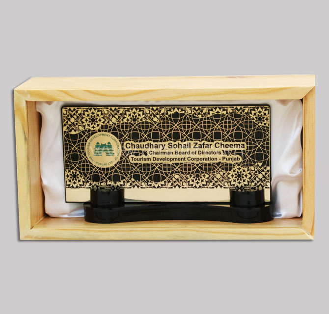 Wooden Acrylic Box With Acrylic Lid Insert