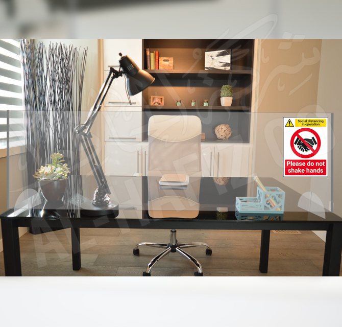 Self Standing Desk Guard For Study Table 