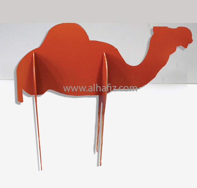 Camel Die Cut Forex Stand
