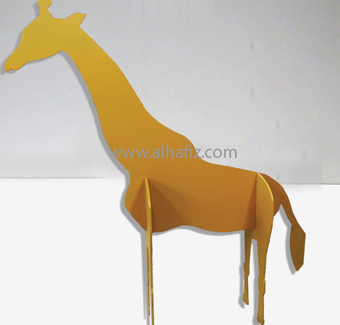 Giraffe Standee Cutout Forex Stand