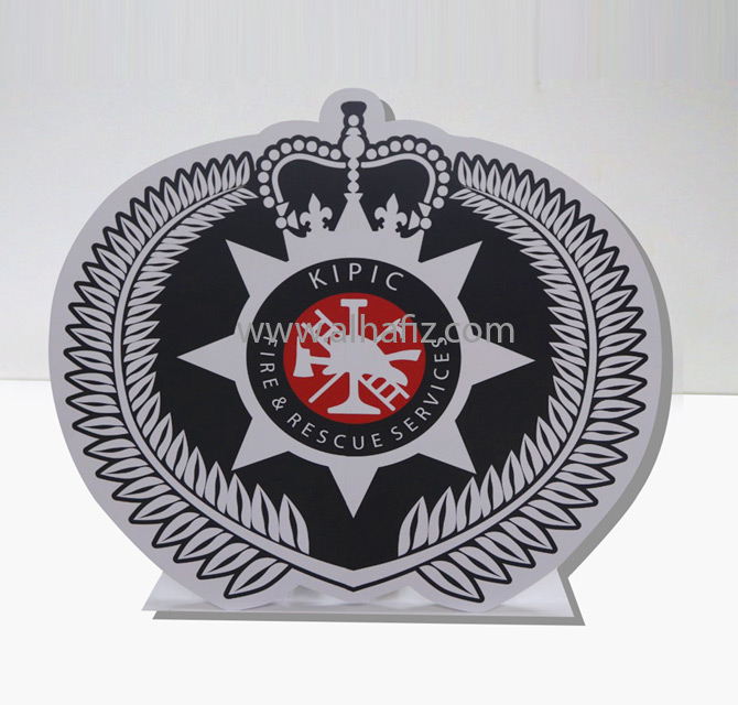 Logo Printed Maddle Forex Stand