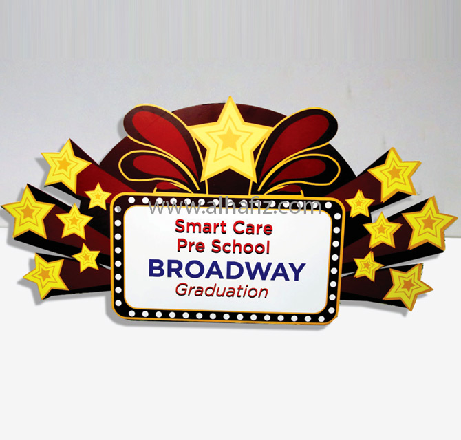FOREX Standee Die Cut Broadway
