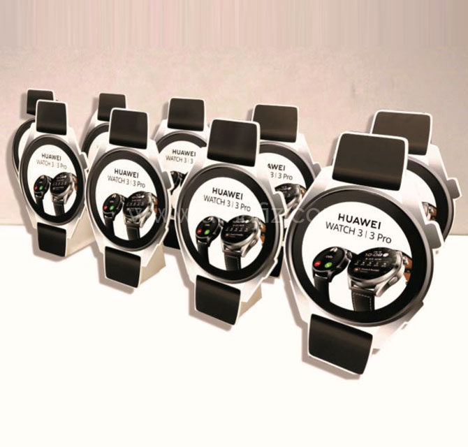 Forex Standee Die Cut Watch
