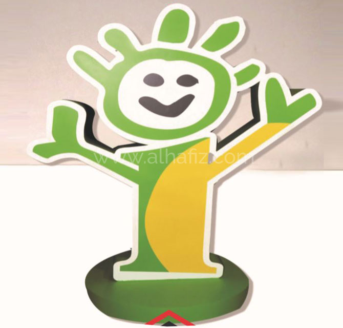 Forex Standee Die Cut Tree