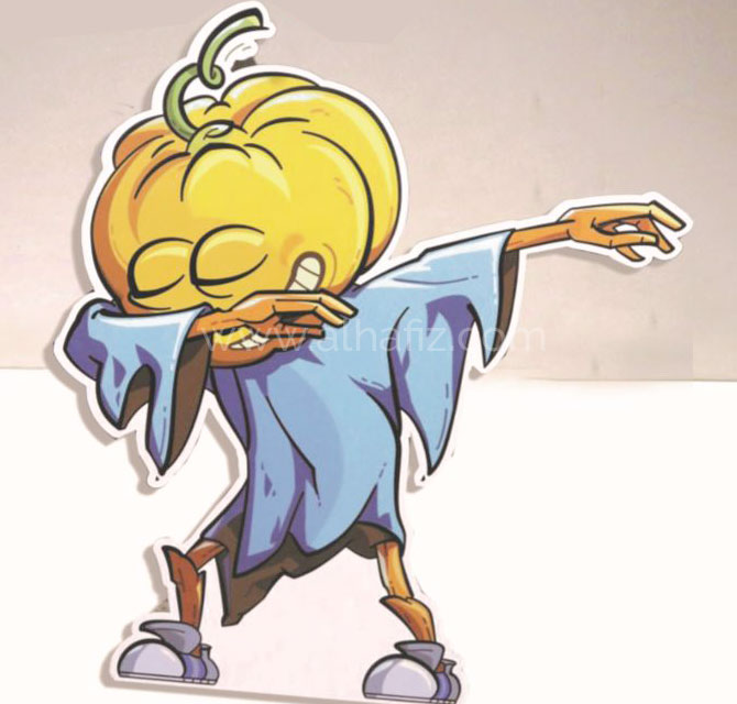 Forex Standee Holloween Man Standee Die Cut