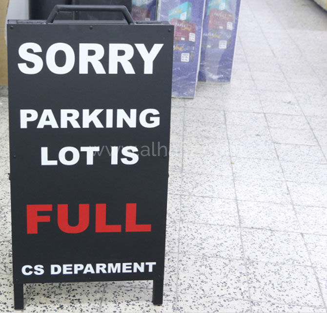 Parking Information Sign