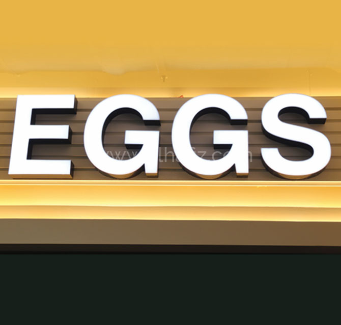 Super market Directional sign