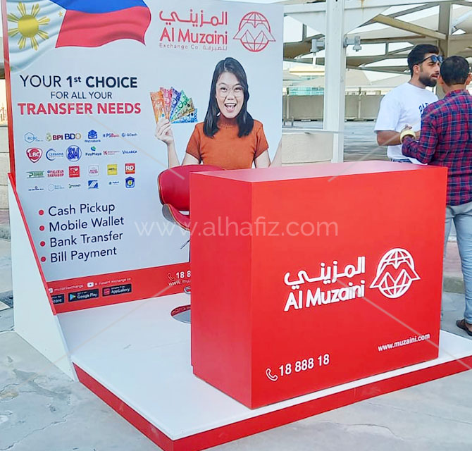 Promotional Exhibition Counter 