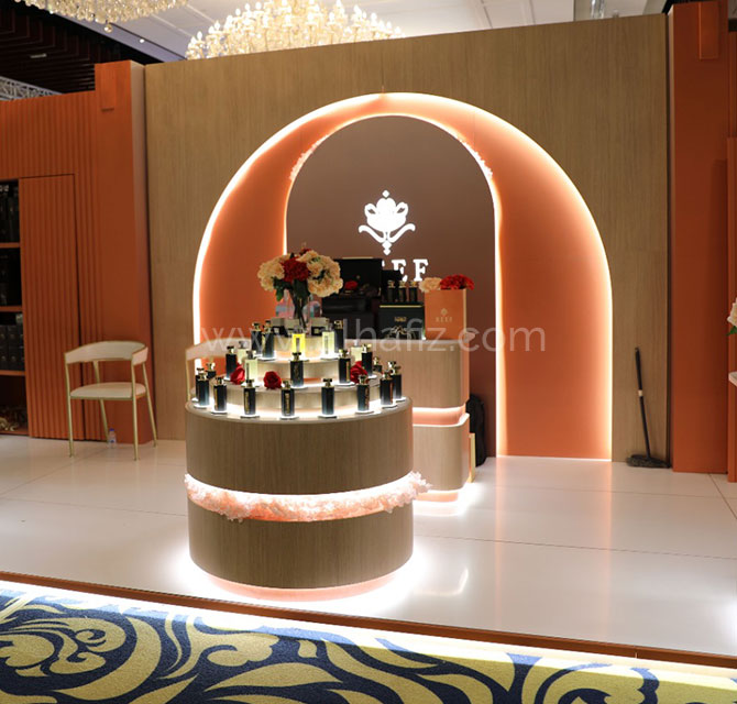Rotating Perfume Display Stand