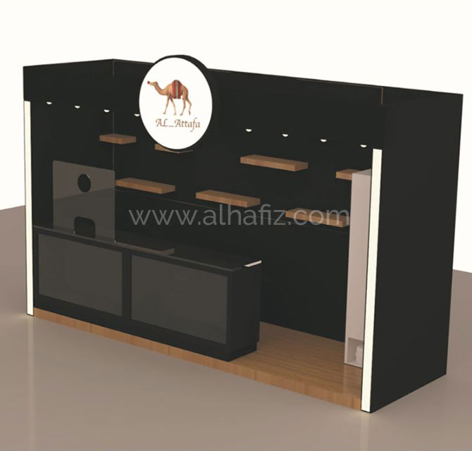Wooden Booth Design