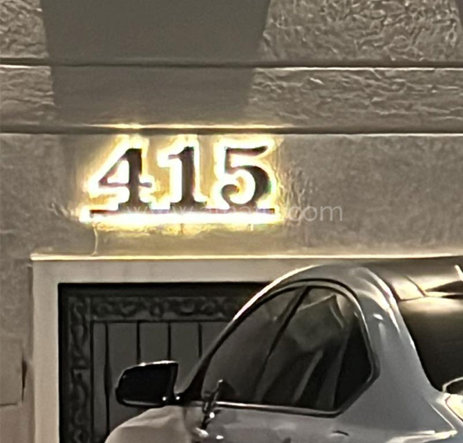 House Number Signs - Address Plaques Signs