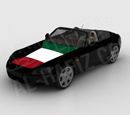 Kuwait Racing Car Flag