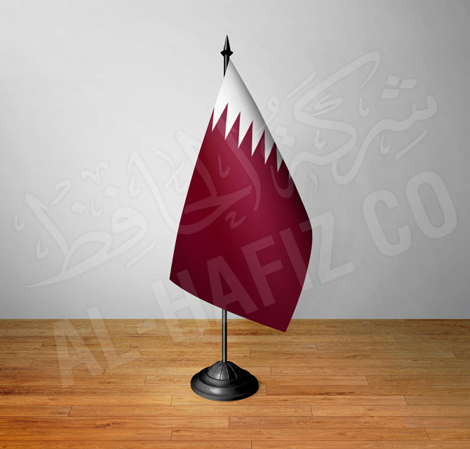 Table Flag Qatar